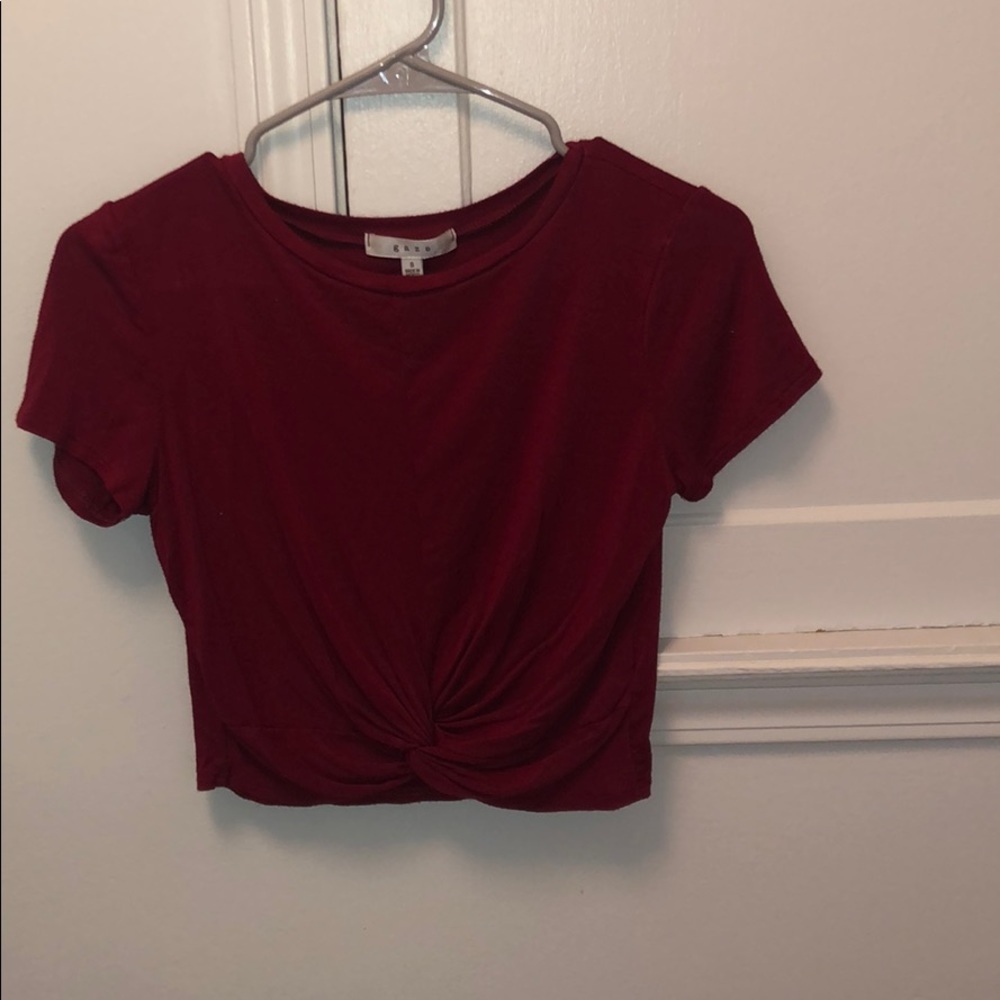 Short Sleeve Slightly Cropped